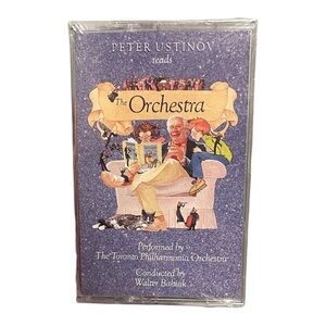 🆕 Peter Ustinov Reads The Orchestra cassette tape by The Toronto Philharmonia